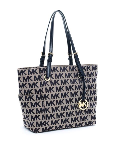 michael kors monogram red tote|michael kors tote bag black.